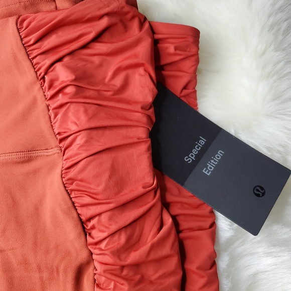 NWT LULULEMON Align High-Rise Pant 25" Ruched Special Edition Cayenne Rust 12 - Picture 2 of 5